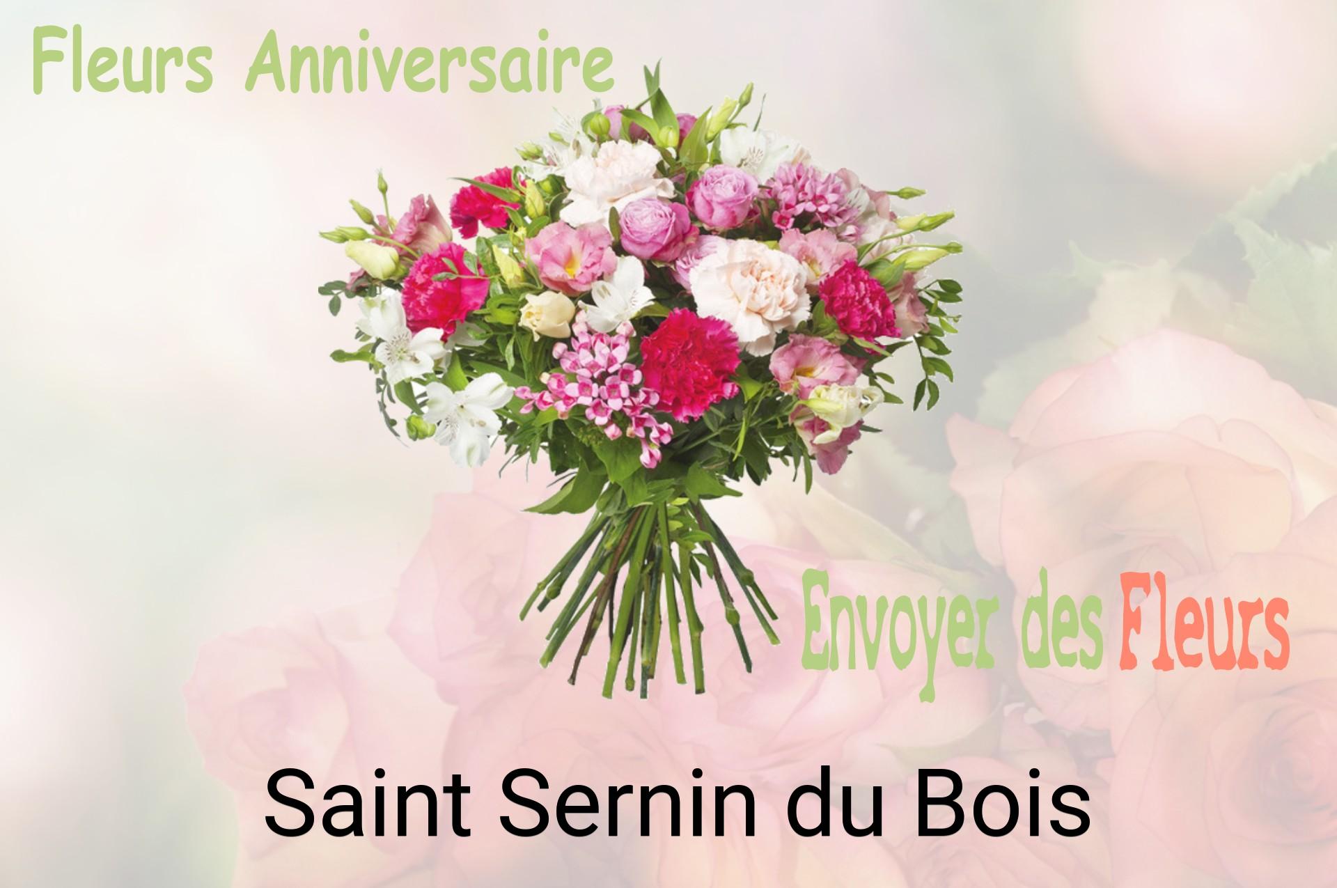 Bouquet de fleurs d’anniversaire livré à Saint-Sernin-du-Bois